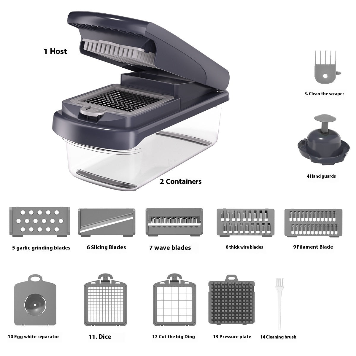 Multi-function Vegetable Chopper