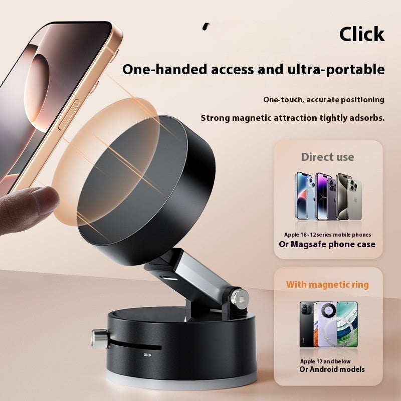 Magnetic Vacuum Phone Holder