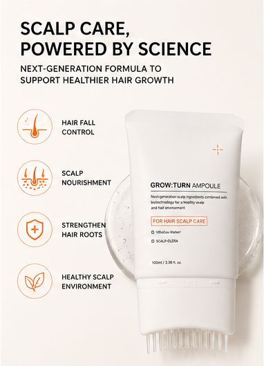 HairBloom™ | Korean Hair Growth Serum + Scalp Massager