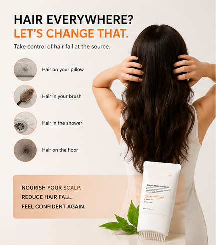 HairBloom™ | Korean Hair Growth Serum + Scalp Massager