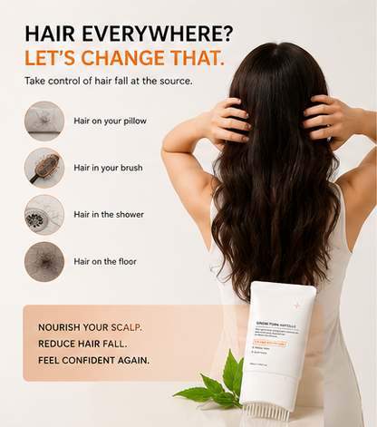 HairBloom™ | Korean Hair Growth Serum + Scalp Massager